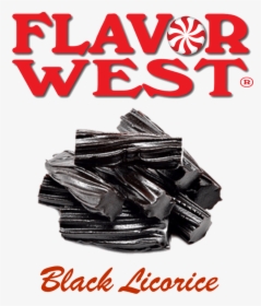Black Licorice By Flavor West - Poster, HD Png Download, Transparent PNG