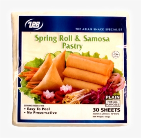 Spring Roll Samosa Pastry - Bockwurst, HD Png Download, Transparent PNG