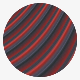 Glossy Red Gradient Stripes Round Mousepad - Circle, HD Png Download, Transparent PNG