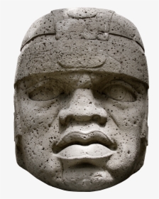 Olmec Head, San Lorenzo Monument 1, 400 Bce Olmec Civilization - Museo De Antropología De Xalapa, HD Png Download, Transparent PNG