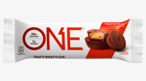 Peanut Butter Cup - One Bar Peanut Butter Cup, HD Png Download, Transparent PNG