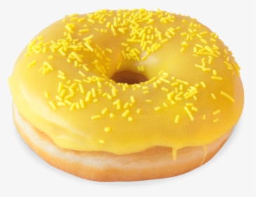 Transparent Yellow Donut, HD Png Download, Transparent PNG