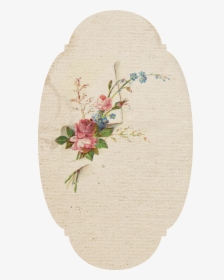 Transparent Vintage Paper Png - Flower, Png Download, Transparent PNG