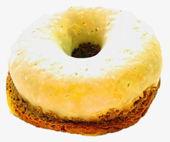 Lemon Keto Donut - Doughnut, HD Png Download, Transparent PNG