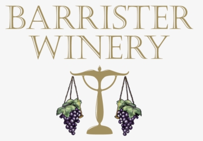 Barrister Winery - Barrister Winery Logo, HD Png Download, Transparent PNG