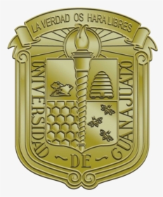 Escudo Dorado Universidad De Guanajuato , Png Download - Logo Universidad De Gto, Transparent Png, Transparent PNG