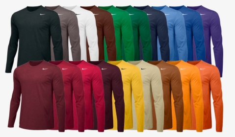 Custom Nike Legend Long Sleeve Shirts - Outlet Store, HD Png Download, Transparent PNG