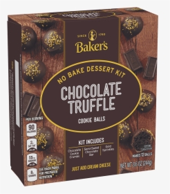Baker's Chocolate Truffle Cookie Balls, HD Png Download, Transparent PNG