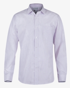 Mens Bayview Long Sleeve Shirt - White Man Shirt Png, Transparent Png, Transparent PNG