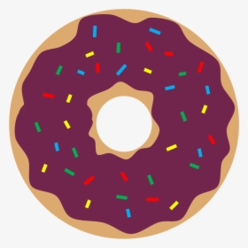 Green Clipart Donuts - Cartoon Donuts Png, Transparent Png, Transparent PNG