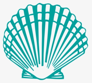 Scallop Shell Clip Art - Clam Shell Clipart Png, Transparent Png, Transparent PNG