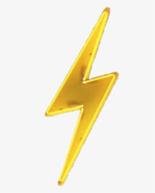 #lightning #yellow #orange - Triangle, HD Png Download, Transparent PNG