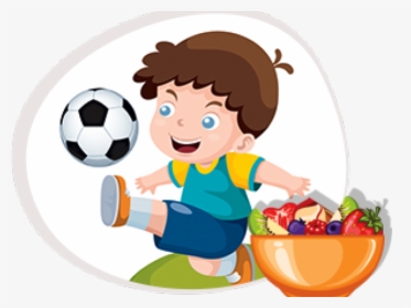 Transparent Snack Clipart - Play Soccer Desenho, HD Png Download, Transparent PNG