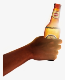Cerveja Com Garra - Beer Bottle, HD Png Download, Transparent PNG