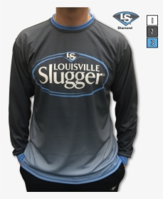 Slugger Custom Long Sleeve Shirt   Title Slugger Custom - Long-sleeved T-shirt, HD Png Download, Transparent PNG