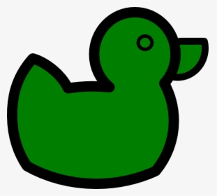 Green Duck Svg Clip Arts - Green Duck Clip Art, HD Png Download, Transparent PNG