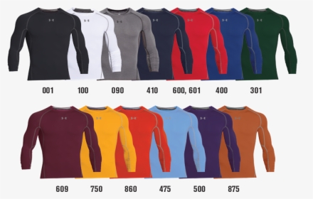 Custom Under Armour Long Sleeve Compression Shirts - Under Armor Compression Shirts, HD Png Download, Transparent PNG