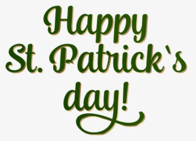 Patrick S Day Png - Happy St Patricks Day Clip Art, Transparent Png, Transparent PNG