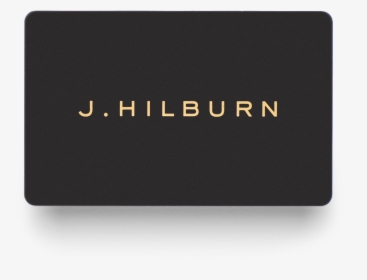 Printed Gift Card - J Hilburn Logo, HD Png Download, Transparent PNG