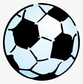 Transparent Soccer Ball Border Clipart - Soccer Ball Cartoon Transparent, HD Png Download, Transparent PNG