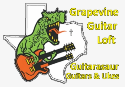 Transparent Cartoon Guitar Png - Illustration, Png Download, Transparent PNG