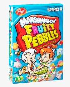 Post Fruity Pebbles Marshmallow 12x311gr - Fruity Pebble Marshmallow Cereal, HD Png Download, Transparent PNG