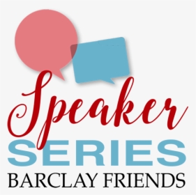 Barclay Friends Speaker Series Logo - Graphic Design, HD Png Download, Transparent PNG