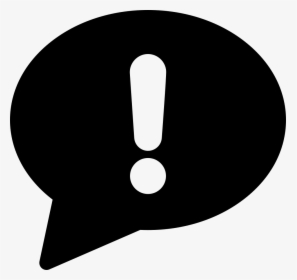 Exclamation Mark Png - Exclamation Marks Speech Bubble, Transparent Png, Transparent PNG