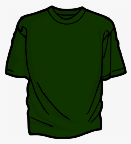 Green T-shirt - Green T Shirt Vector, HD Png Download, Transparent PNG