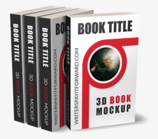 3d Book Mockup Paperback - 3d Book Front And Back, HD Png Download, Transparent PNG