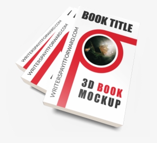 3d Book Mockup Paperback - Graphic Design, HD Png Download, Transparent PNG