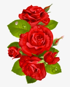 Rose Cliparts Transparent Decoration - Watercolour Red Flower Png, Png Download, Transparent PNG