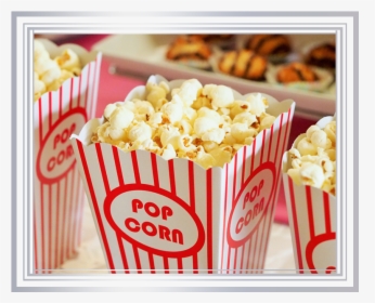 Popcorn Cart With Attendant - Popcorn, HD Png Download, Transparent PNG