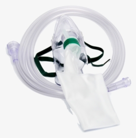 Oxygen Mask With Reservoir Bag - Nebulizer, HD Png Download, Transparent PNG