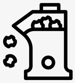 Emoji Clipart Popcorn - Popcorn Machine Symbol Png, Transparent Png, Transparent PNG