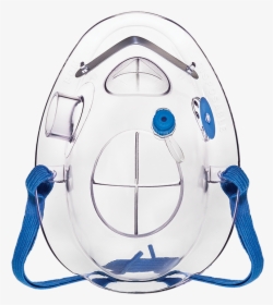 A Close-up Of The Panoramic Oxygen Mask With Blue Straps - Procedural Oxygen Mask, HD Png Download, Transparent PNG
