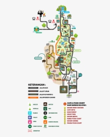 Peta Taman Safari Bogor, HD Png Download, Transparent PNG