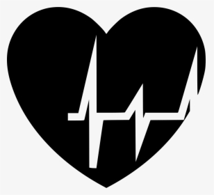 Cardiology Heart Organ - White Cardiology Icon Png, Transparent Png, Transparent PNG