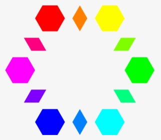 6 Hexagons 6 Diamonds - أشكال هندسية Png, Transparent Png, Transparent PNG