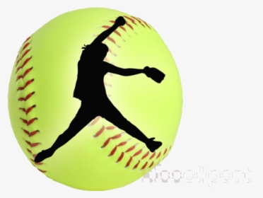 Softball Clipart Yellow Pitcher Transparent Png - Softball With White Background, Png Download, Transparent PNG