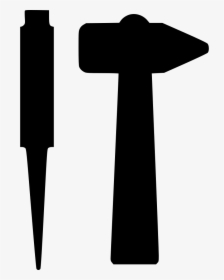 Transparent Tools Icon Png - Masonry Hammer Vector, Png Download, Transparent PNG