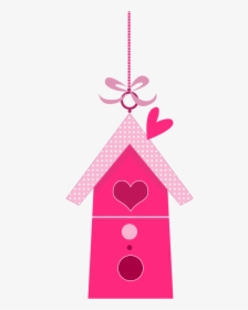 Birdhouse Clipart Pink - Clip Art, HD Png Download, Transparent PNG