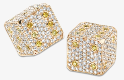 Gold And Diamond Dice, HD Png Download, Transparent PNG