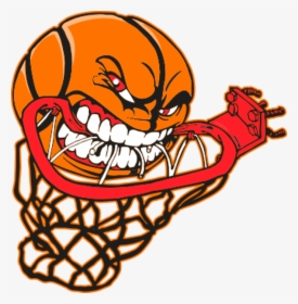 Basketball Net Swish Clip Art Png - Mean Basketball, Transparent Png, Transparent PNG