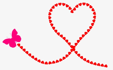 Butterfly Hearts Trail L - Good Morning For Future Hubby, HD Png Download, Transparent PNG