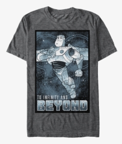 To Infinity And Beyond Buzz Lightyear T Shirt - Shirt, HD Png Download, Transparent PNG