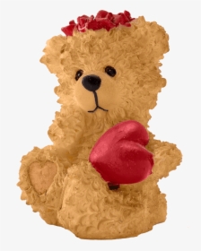 Bear With Heart - Portable Network Graphics, HD Png Download, Transparent PNG