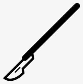 Surgery Knife - Pencil Pic Black And White, HD Png Download, Transparent PNG