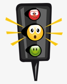 Transparent Kindergarten Clipart - Traffic Light Cute Cartoon, HD Png Download, Transparent PNG