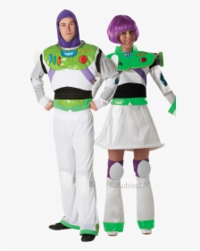 Buzz Lightyear Couples Costume - Adult Toy Story Fancy Dress, HD Png Download, Transparent PNG